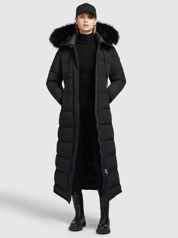 Khujo Mantel MARANA (WITH FUR) Outlet