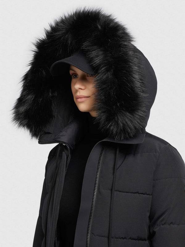 Khujo Mantel MARANA (WITH FUR) Outlet