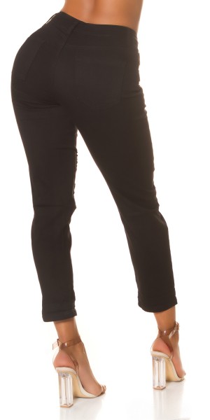 Koucla Sexy used look Boyfriend Jeans Rabatt