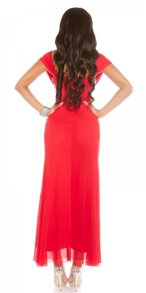 Koucla Red Carpet Look! Sexy KouCla Kleid + Glitzersteine Begrenztes Angebot