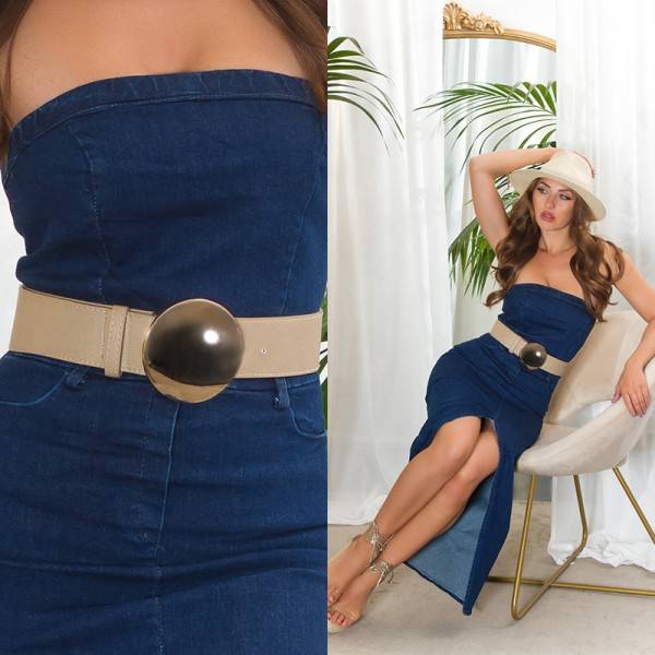 Koucla Sexy Hüftgürtel mit XL Schnalle Kostenlose Rückgabe