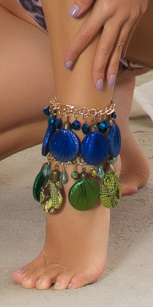 Koucla Trendy Fußkette mit Perlen Festival Style JETZT KAUFEN