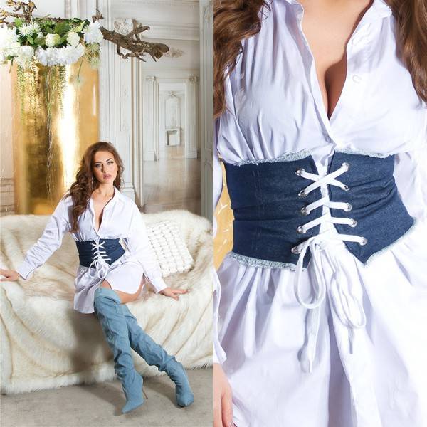 Koucla Sexy Denim Taillengürtel zum Binden Bis zu 60% Rabatt