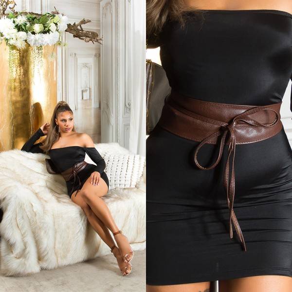 Koucla Sexy Kunstleder Taillengürtel Hotsell