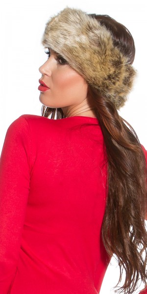 Koucla Trendy Fake Fur Stirnband/Loopschal, it s up 2u! Exklusive Angebote