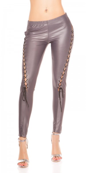 Koucla Sexy KouCla Leggings mit Schnürung vorne Outlet