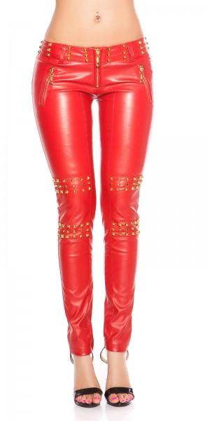 Koucla Sexy KouCla Hosen mit Nieten und Zippern Auslauf