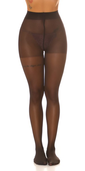 Koucla Sexy Strumpfhose mit rückseitigem Print Outlet