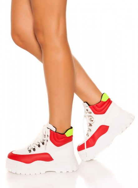 Koucla Trendy Plateau Sneakers Flash Sale
