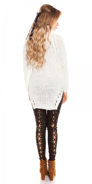 Koucla Trendy Stiefelette Blockabsatz mit Nieten Top Angebot