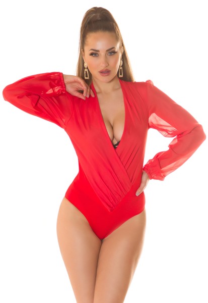 Koucla Sexy Body mit Tiefem Ausschnitt Vierteljährliche Förderung