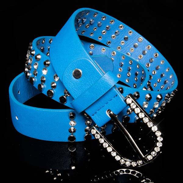 Koucla Sexy Hüftgürtel mit Nieten und Strass Fabrikverkauf