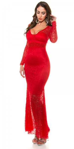 Koucla Red-Carpet-Look! Sexy Koucla Abendkleid mit Spitze