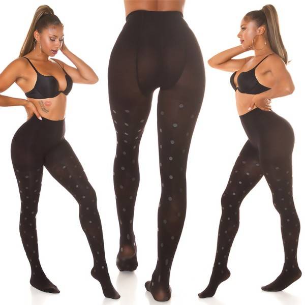 Koucla Sexy Strumpfhose mit Punkten Neuheiten