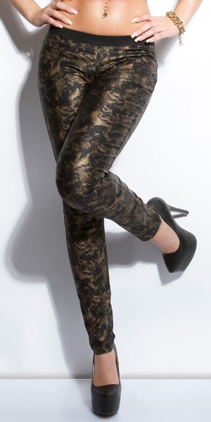 Koucla Sexy KouCla Treggings im Lederlook Riesige Rabatte