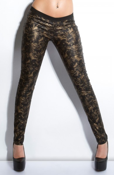 Koucla Sexy KouCla Treggings im Lederlook Riesige Rabatte
