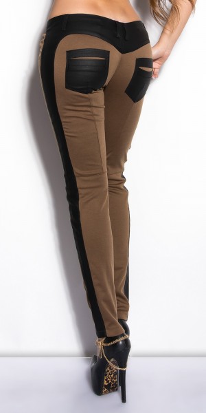 Koucla Sexy KouCla Treggings mit Zippern 50% Rabatt mit kostenlosem Versand
