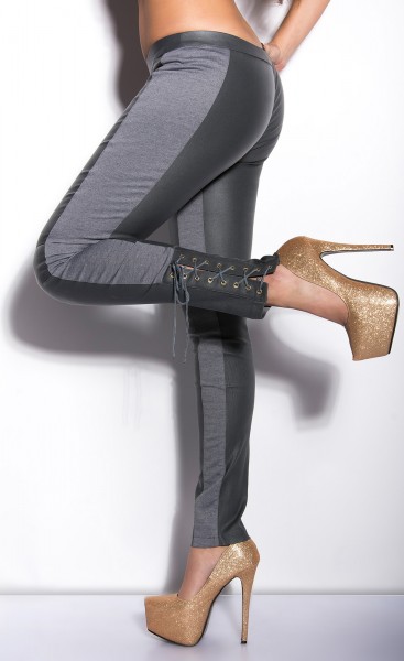 Koucla Sexy KouCla Treggings mit Schnürung am Bein Clearance-Verkauf