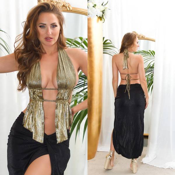 Koucla Soo HoT! SexXy X-Tina Style! Koucla Neckholder Top 2025