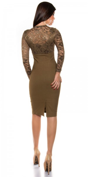 Koucla Sexxy KouCla Pencilkleid mit Spitze Kostenlose Rückgabe