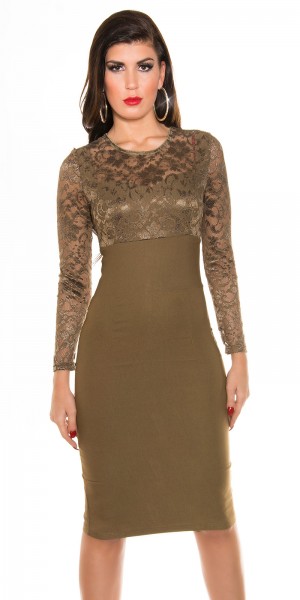 Koucla Sexxy KouCla Pencilkleid mit Spitze Kostenlose Rückgabe