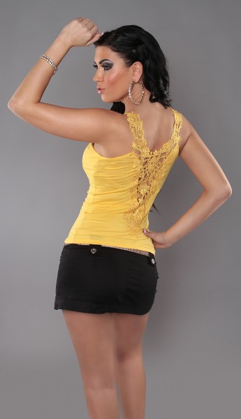Koucla Sexy Trägertop mit Stickerei Sonderangebot