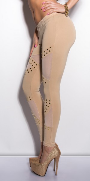 Koucla Sexy KouCla Leggings mit Nieten Online Shopping