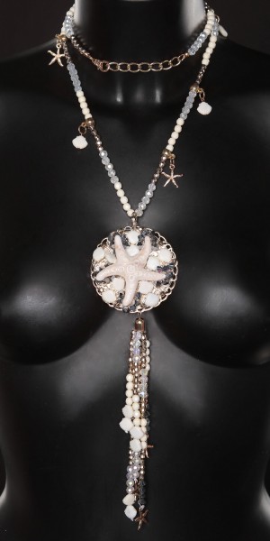Koucla Trendy Beach-Look Kette Neueste Mode