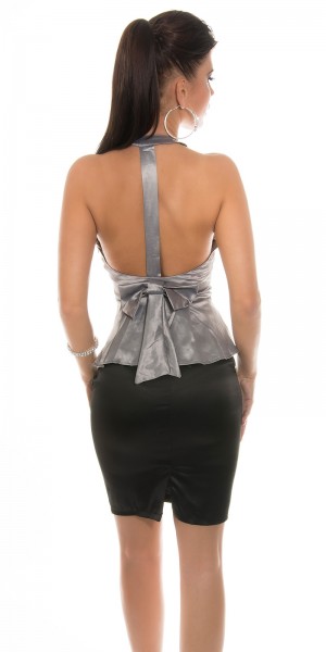 Koucla Sexy KouCla Neckholder Top mit Schösschen Tiefpreis
