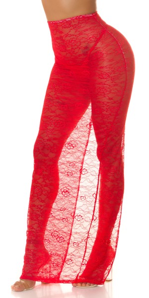Koucla Sexy Koucla Highwaist Maxirock aus Spitze Kostenloser Versand
