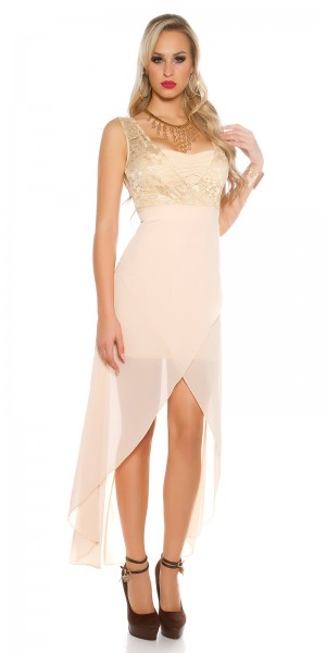 Koucla Sexy KouCla High Low Abendkleid mit Spitze Zeitbegrenzte Promotion