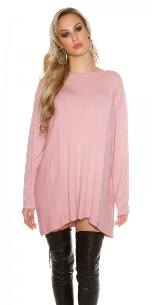 Koucla Trendy KouCla Oversize Pulli mit Mesh Kreuz Exklusive Angebote