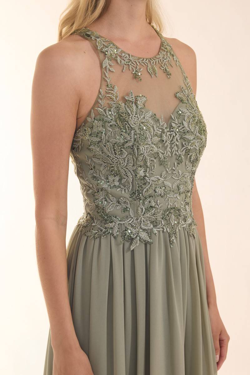 ﻿Laona DREAMY BLOSSOM DRESS Maxikleid aus Chiffon Valentinstagsangebot