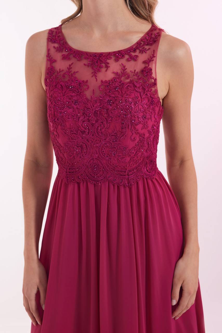 Laona PRINCESS MAXI DRESS Romantisches Maxikleid mit Spitzenapplikation Wochenangebot