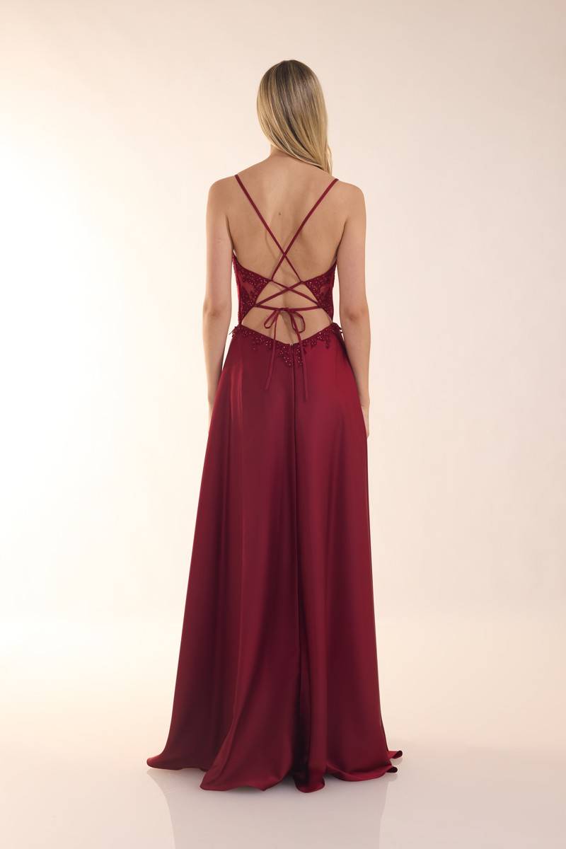 Laona STOLE YOUR HEART DRESS Maxikleid aus Satin 50% Rabatt mit kostenlosem Versand