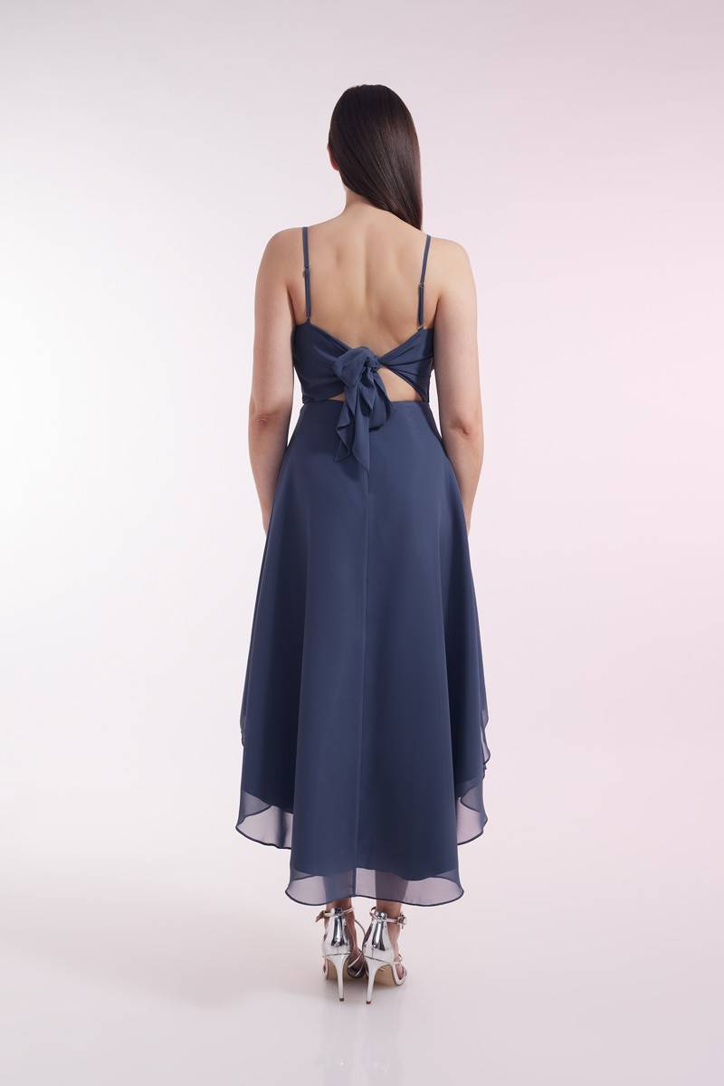 Laona SWEET BOW DRESS Vokuhila-Kleid mit Schleife aus Chiffon Rabatte dieses Monats