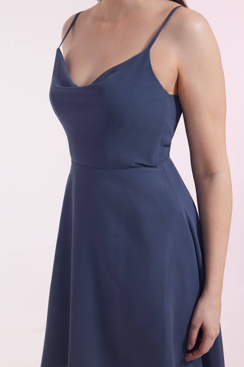 Laona SWEET BOW DRESS Vokuhila-Kleid mit Schleife aus Chiffon Rabatte dieses Monats