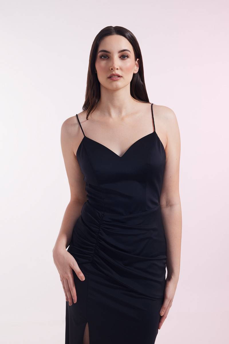 Laona MODERN MUSE DRESS Figurbetontes Maxikleid mit Schleppe aus Jersey Online