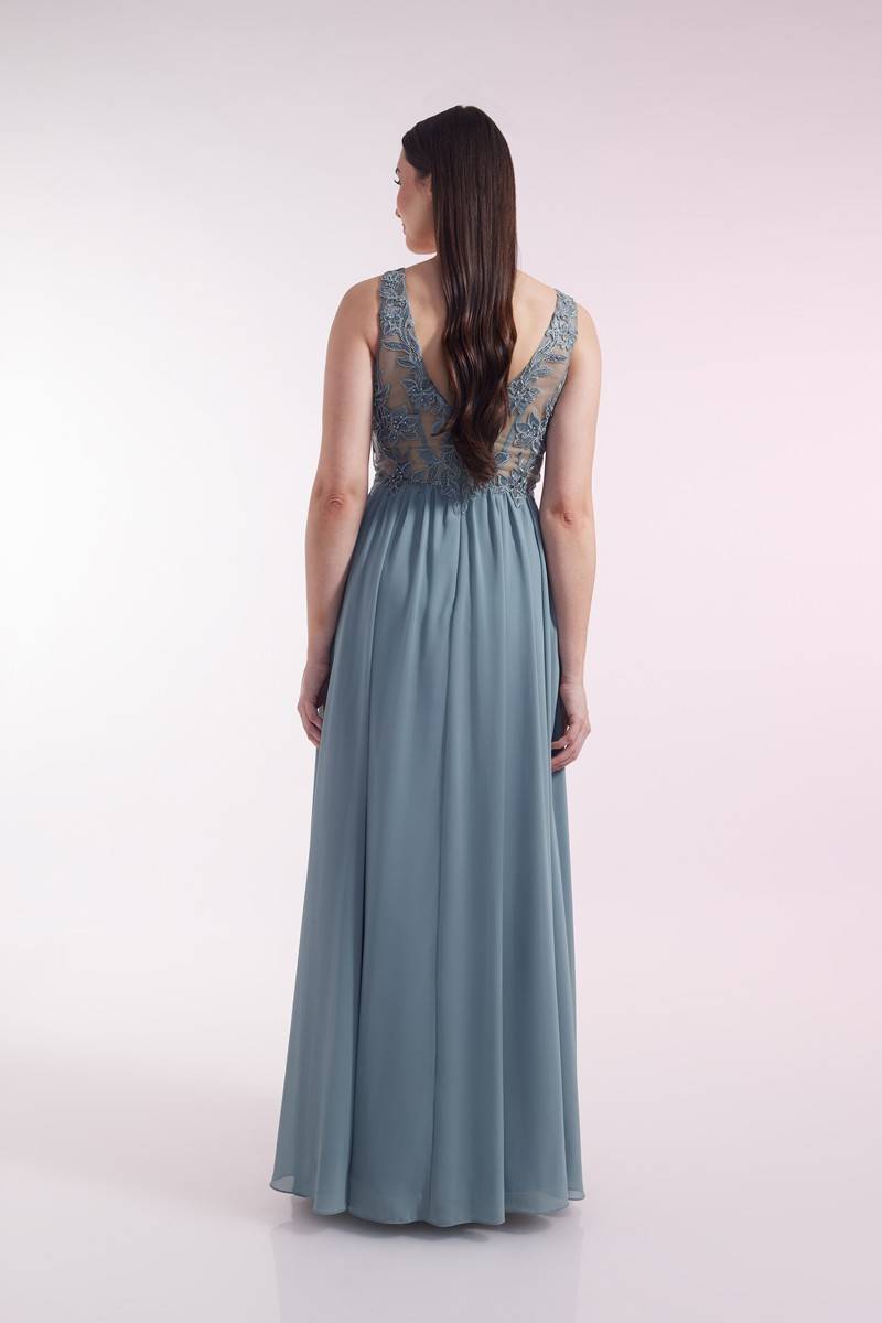 Laona BLOSSOM DRESS Besticktes Maxikleid aus Chiffon Outlet