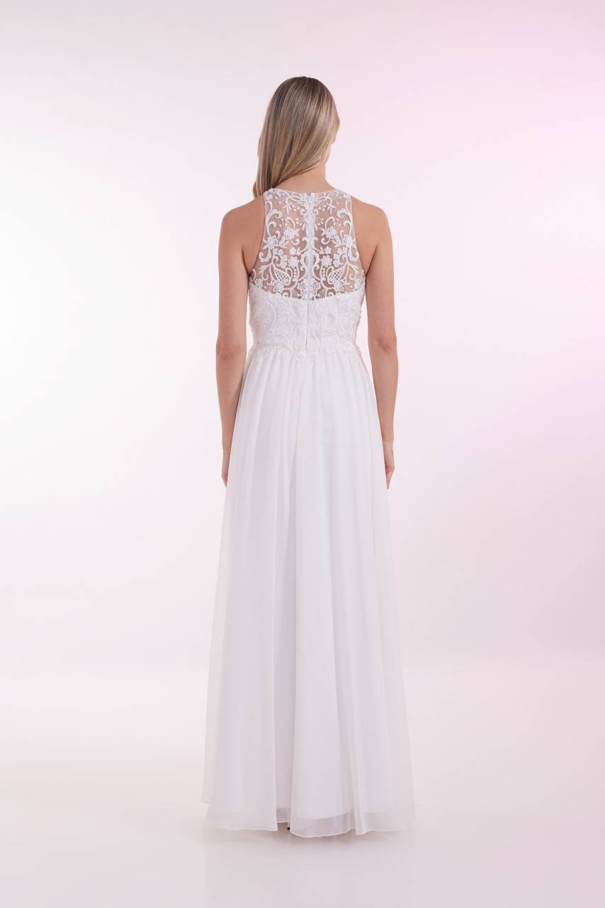 Laona SPRING BOUQUET DRESS Besticktes Maxikleidmit Rundhals Fabrik Onlineshop