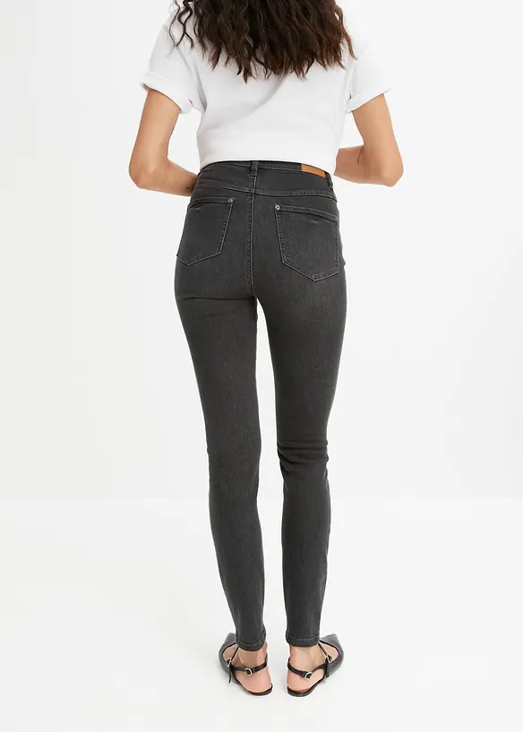 John Baner JEANSWEAR Skinny Jeans High Waist, Stretch Kauf eins, bekomm eins gratis