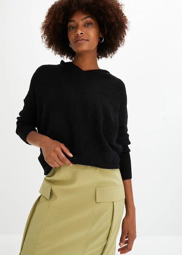 BODYFLIRT Oversized Pullover Letzter Tag
