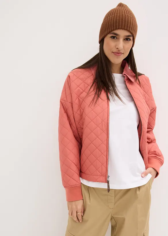 bpc bonprix collection Stepp-Blousonjacke mit Cord-Kragen Clearance-Verkauf