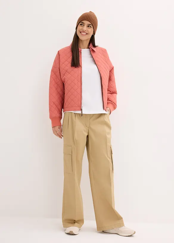 bpc bonprix collection Stepp-Blousonjacke mit Cord-Kragen Kostenloser Versand international