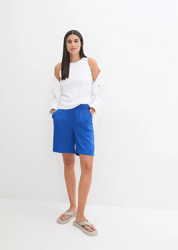 bpc bonprix collection Schlupf-Shorts mit Struktur-Effekt und Bequembund Fabrik Onlineshop