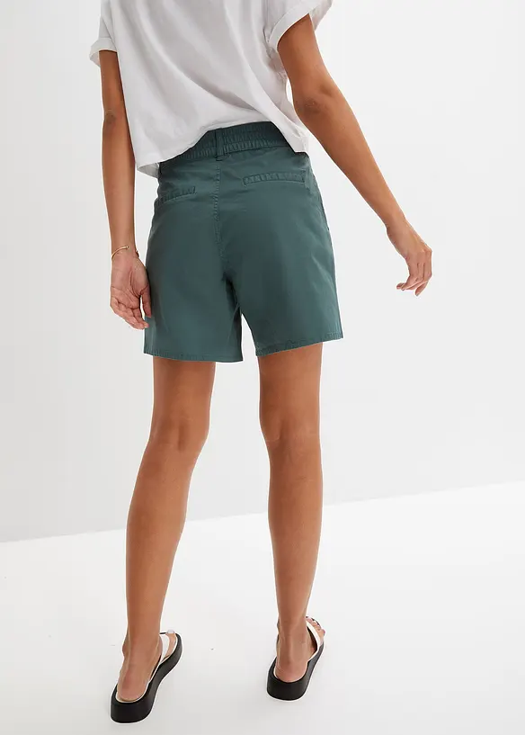 bpc bonprix collection High Waist Shorts aus Twill Zeitlich begrenztes Angebot