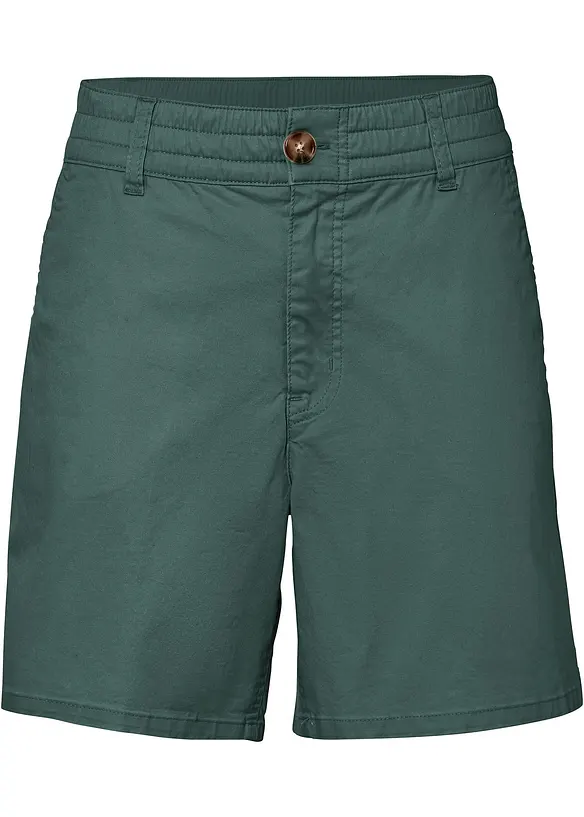 bpc bonprix collection High Waist Shorts aus Twill Blitzangebot