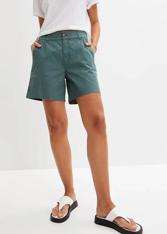 bpc bonprix collection High Waist Shorts aus Twill Große Rabatte