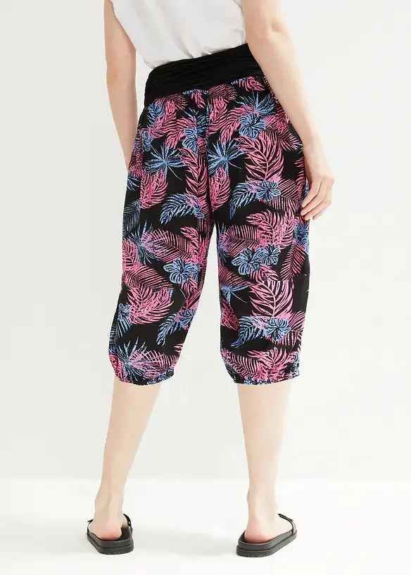 bonprix 3/4-Hose mit Bequembund, Loose-Fit Wochenangebot