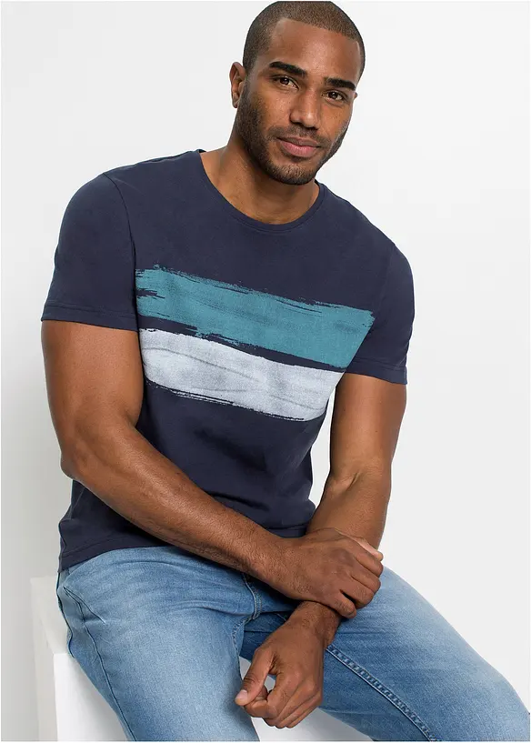 bonprix T-Shirt mit Druck Bis zu 55% Rabatt